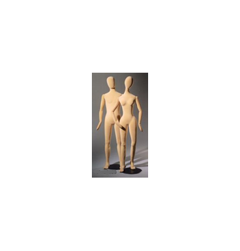 Mannequin mousse HOMME articule 1.80 m sans socle