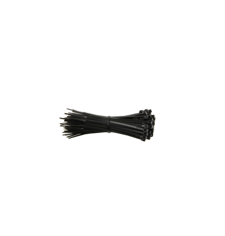Collier de serrage plastique noir 135 mm x 2.5 mm / 100