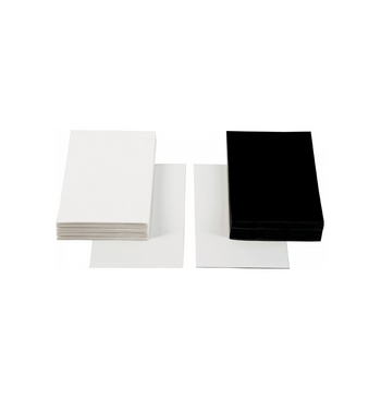 Support pour prise empreinte blanc 7.5 cm x 12.5 cm / 100