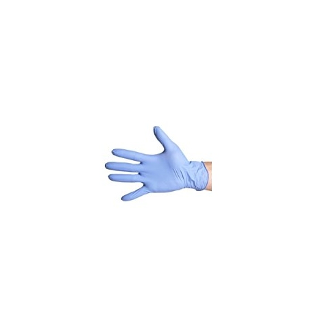 Gants nitrile non poudres courts taille (9/10) XL / 100